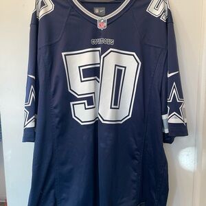 Dallas Vowboy jersey. #50 player is Lee